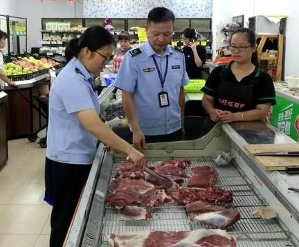 广西鹿寨县市场监管局 三个明确 开展肉类产品销售环节专项整治